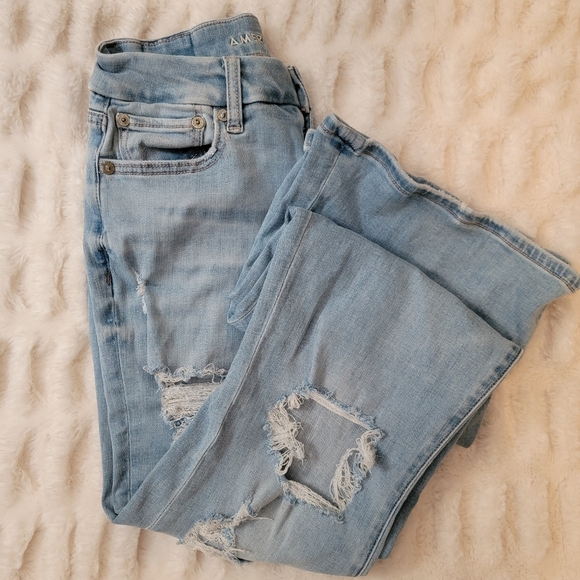 American Eagle Outfitters Denim - American Eagle Curvy High Rise Flare